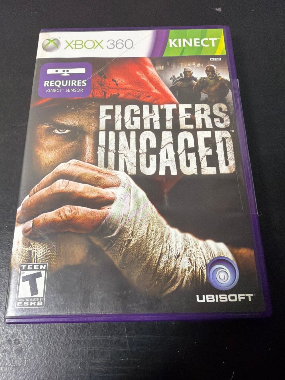 Fighters Uncaged Xbox 360 Kinect Fighting Game Ubisoft - No Manual